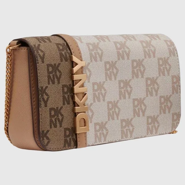 Bolso DKNY Marrón y Beige Mujer