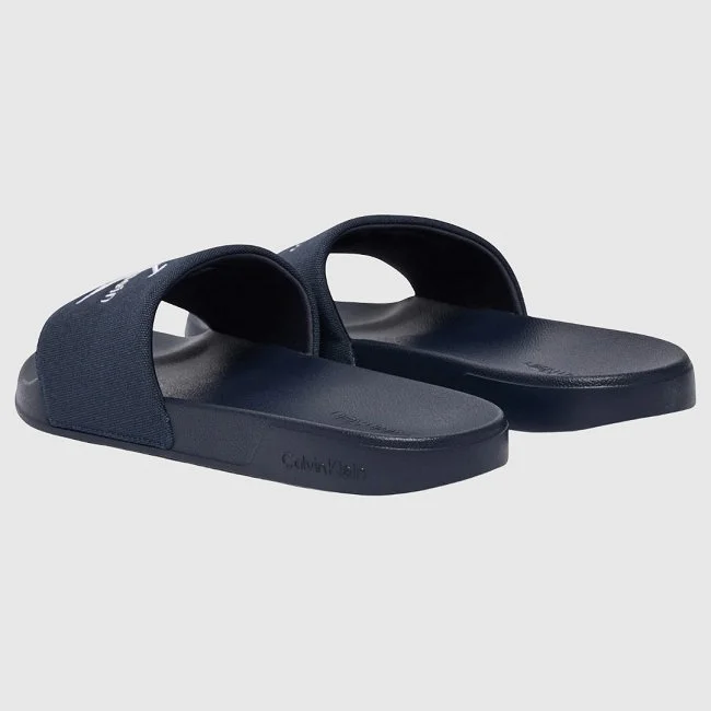 Chanclas Calvin Klein Azules Hombre