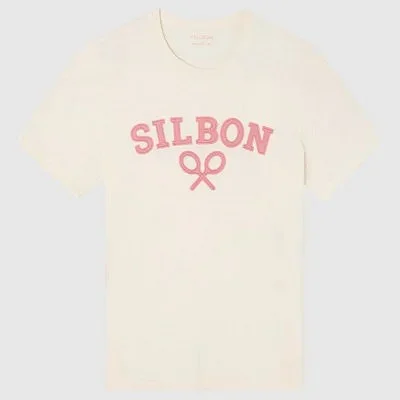 Camiseta Silbon Beige Hombre