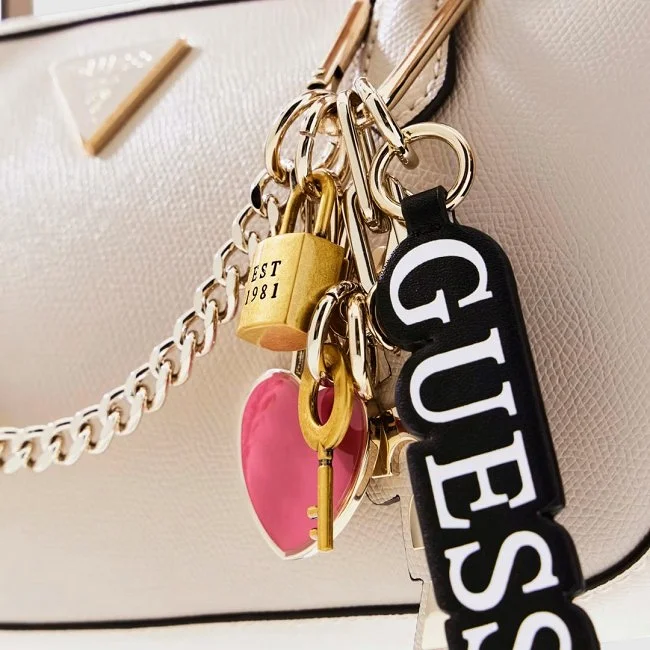 Bolso Guess Beige Mujer