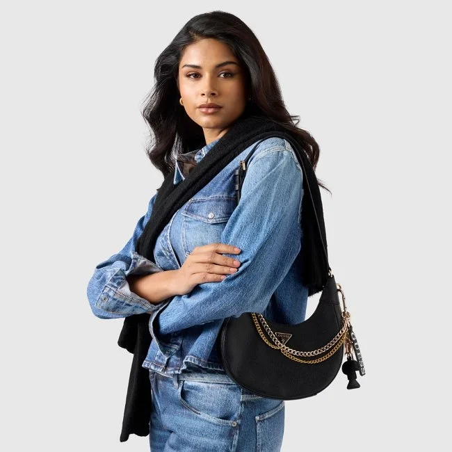 Bolso Guess Negro Mujer