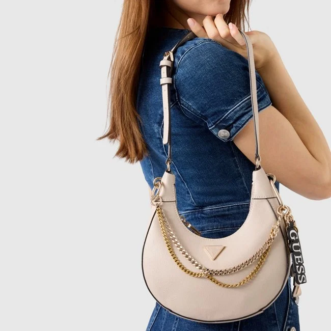 Bolso Guess Beige Mujer
