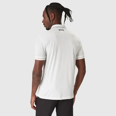 Polo Boss Blanco Hombre 2