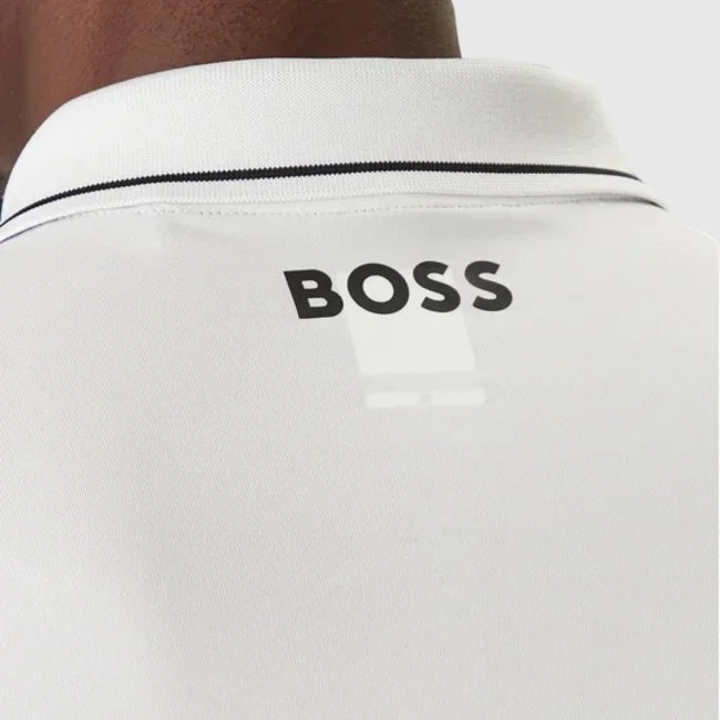 Polo Boss Blanco Hombre