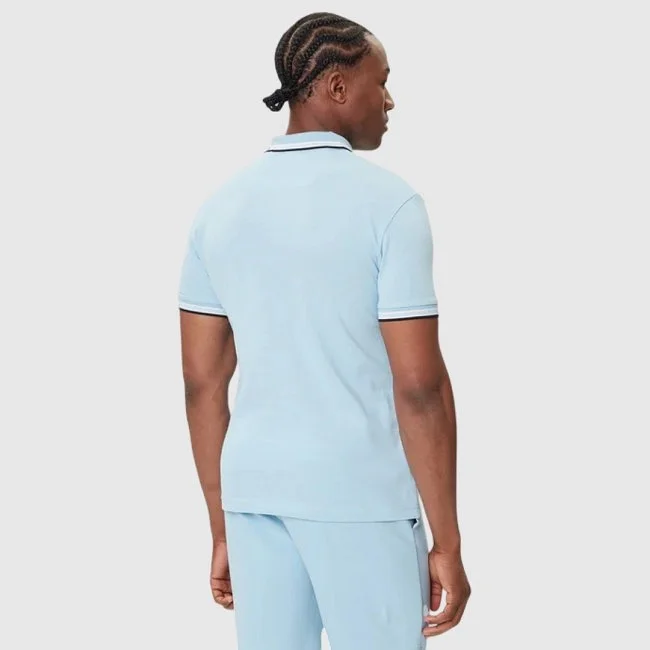 Polo Boss Azul Claro Hombre