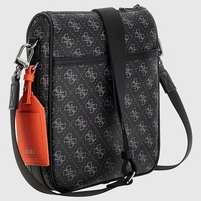 Bandolera Guess Negra Hombre 2