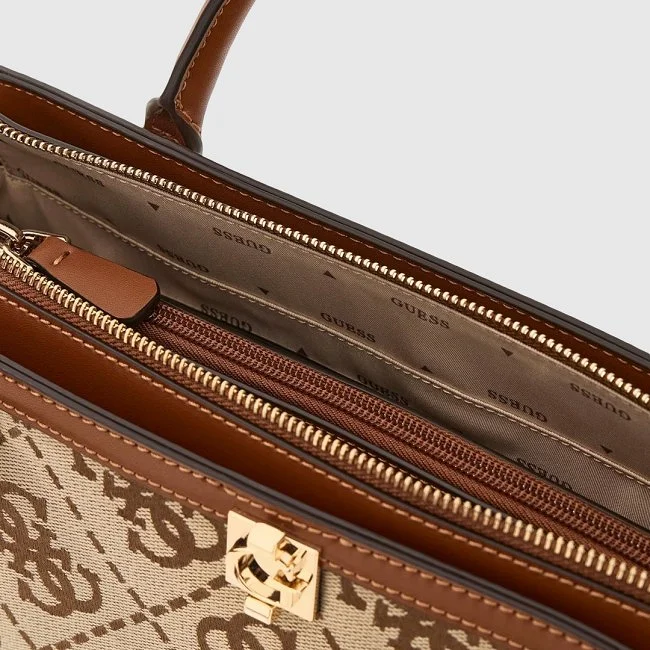 Bolso Guess Beige y Marrón Mujer