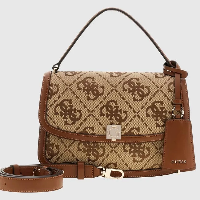 Bolso Guess Beige y Marrón Mujer