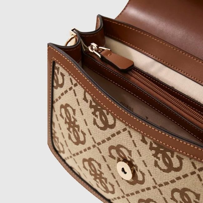 Bolso Guess Beige y Marrón Mujer