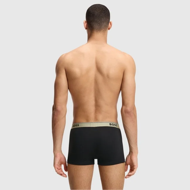 Pack de 3 Calzoncillos Boss Negros...