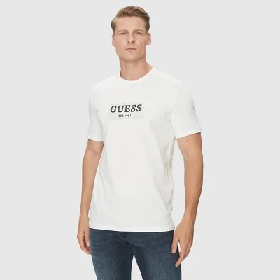 Camiseta Guess Blanca Hombre