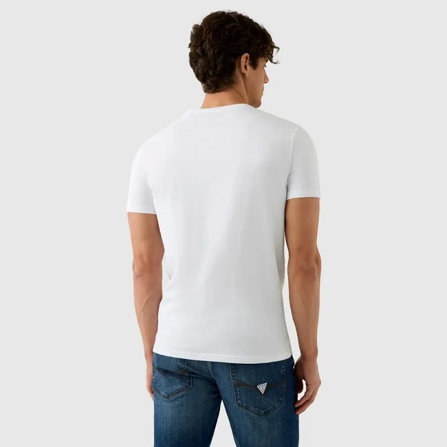 Camiseta Guess Blanca Hombre