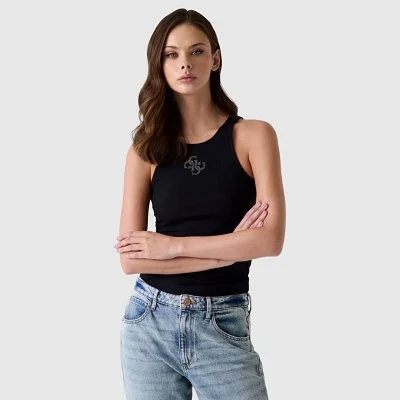 Camiseta Guess Negra Mujer