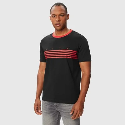 Camiseta Hugo Negra Hombre