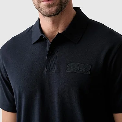 Polo Boss Azul Oscuro Hombre 2