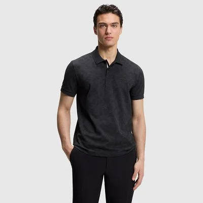 Polo Boss Azul Oscuro Hombre