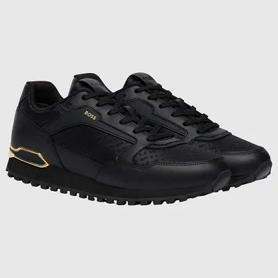 Zapatillas Boss Negras Hombre 2
