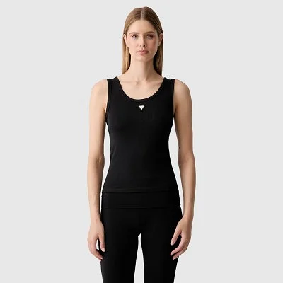 Camiseta Guess Negra Mujer