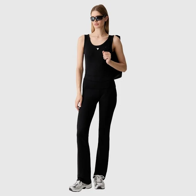 Camiseta Guess Negra Mujer