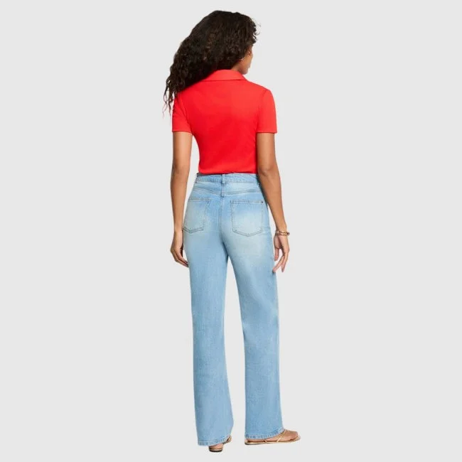 Camiseta Morgan Roja Mujer