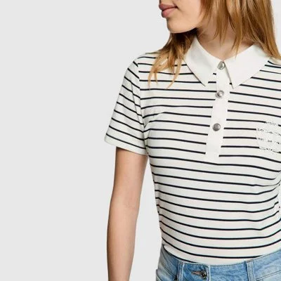 Camiseta Morgan Rayas Mujer 2