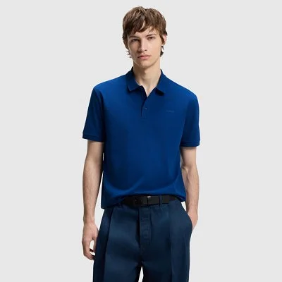 Polo Hugo Azul Hombre