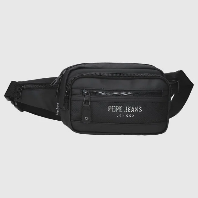 Riñonera Pepe Jeans Negra Hombre