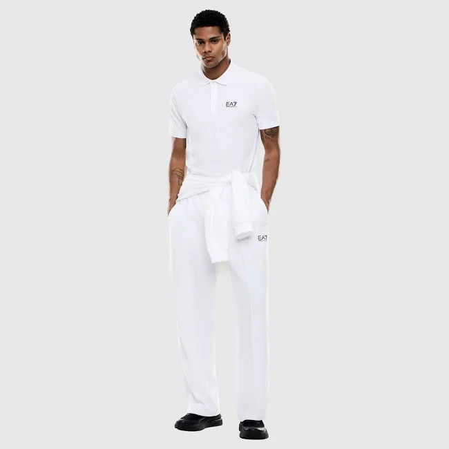 Polo Armani Blanco Hombre