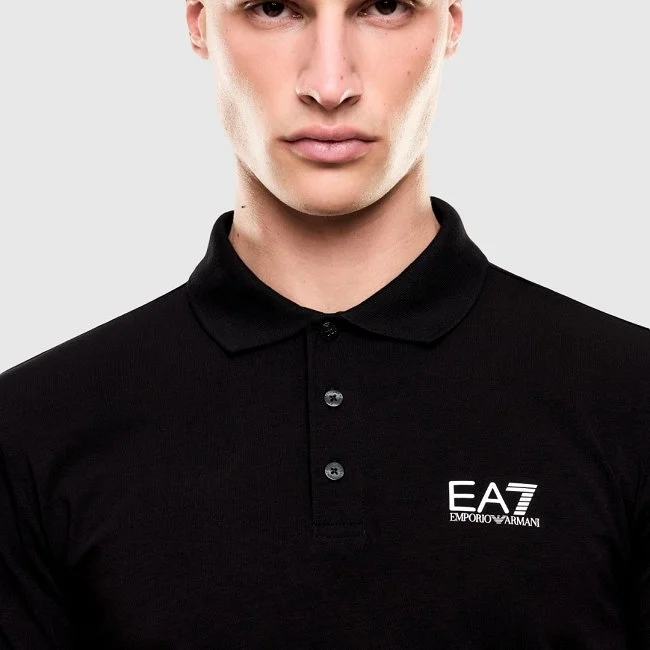 Polo Armani Negro Hombre