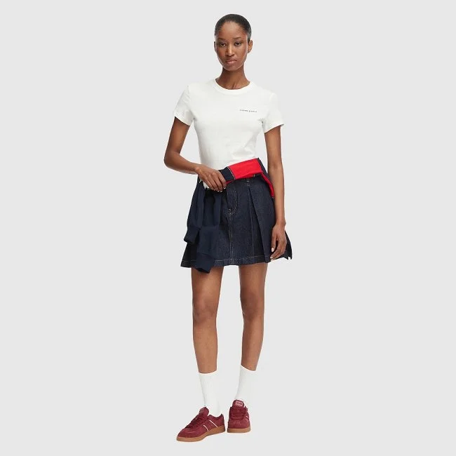 Camiseta Tommy Hilfiger Blanca Mujer