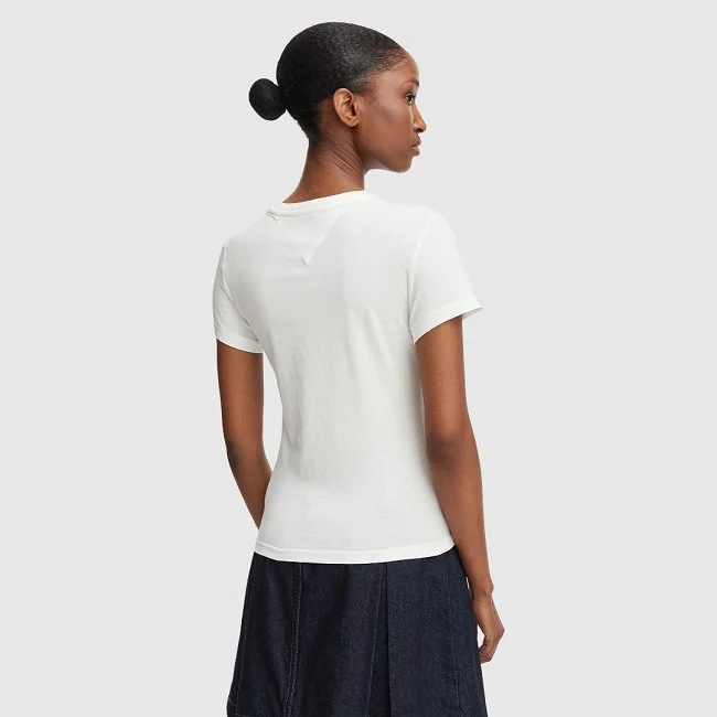 Camiseta Tommy Hilfiger Blanca Mujer