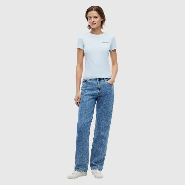 Camiseta Tommy Hilfiger Azul Mujer