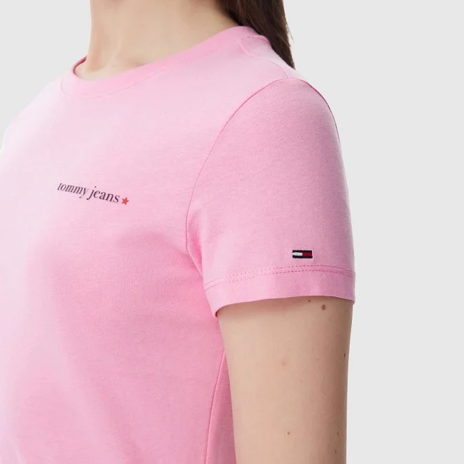 Camiseta Tommy Hilfiger Rosa Mujer
