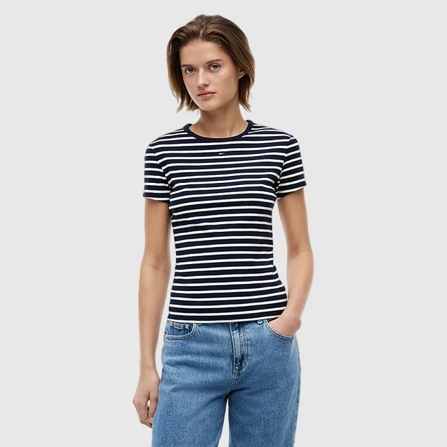 Camiseta Tommy Hilfiger Rayas Mujer