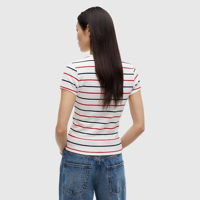 Camiseta Tommy Hilfiger Rayas Mujer