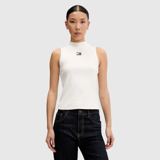 Camiseta Tommy Hilfiger Blanca Mujer