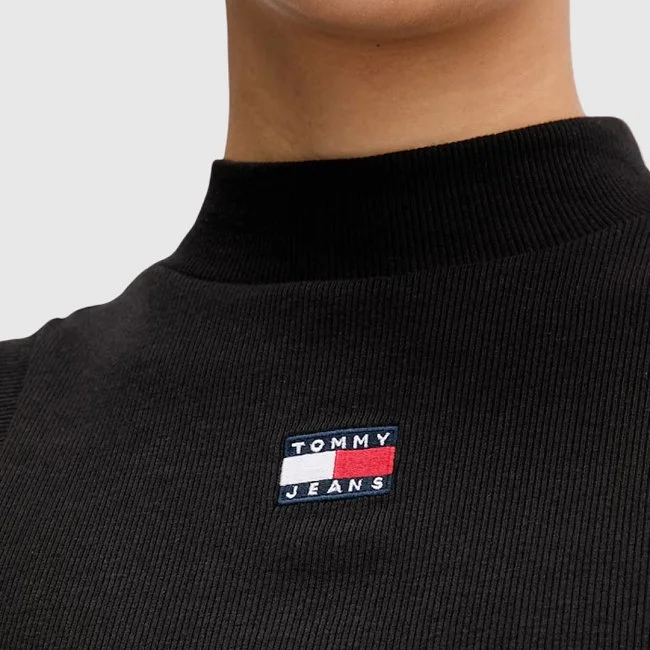 Camiseta Tommy Hilfiger Negra Mujer