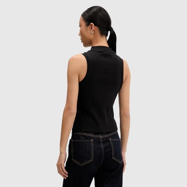 Camiseta Tommy Hilfiger Negra Mujer