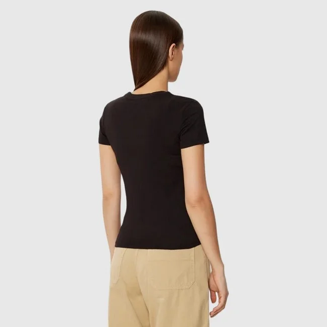 Camiseta Tommy Hilfiger Negra Mujer