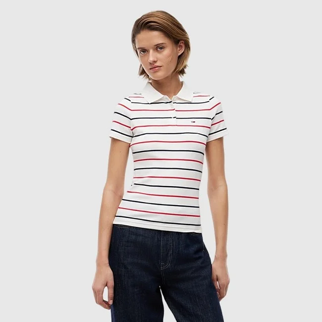 Polo Tommy Hilfiger Rayas Mujer