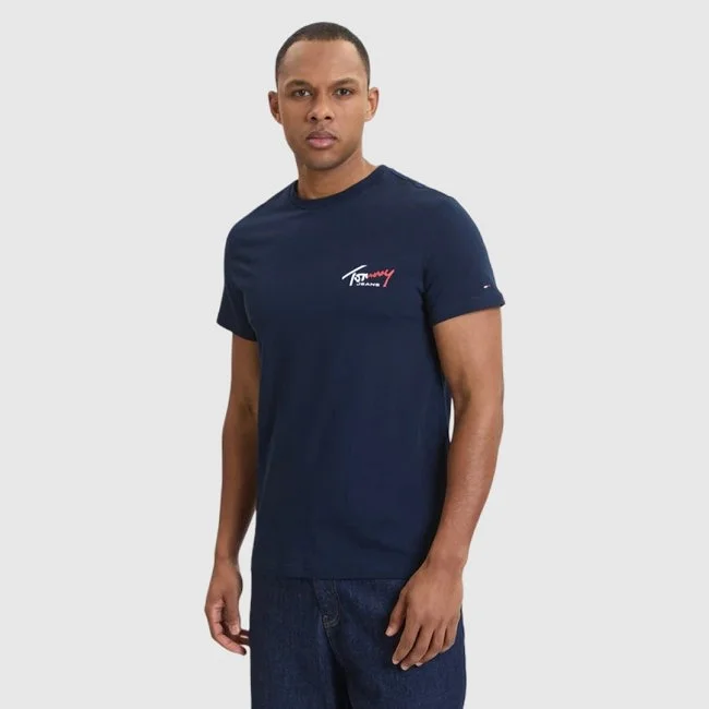 Camiseta Tommy Hilfiger Azul Hombre