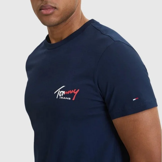 Camiseta Tommy Hilfiger Azul Hombre