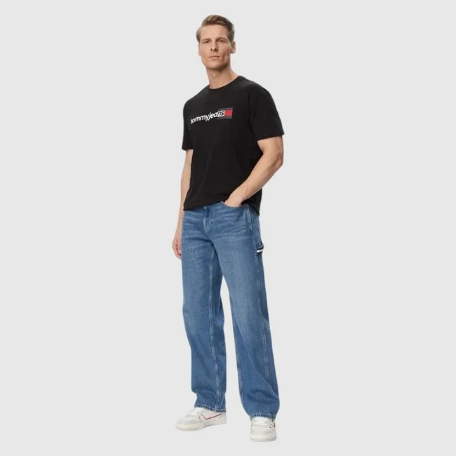 Camiseta Tommy Hilfiger Negra Hombre
