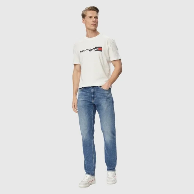Camiseta Tommy Hilfiger Marfil Hombre