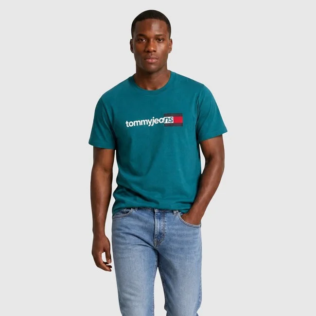 Camiseta Tommy Hilfiger Verde Hombre