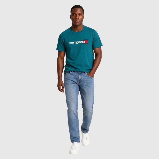 Camiseta Tommy Hilfiger Verde Hombre