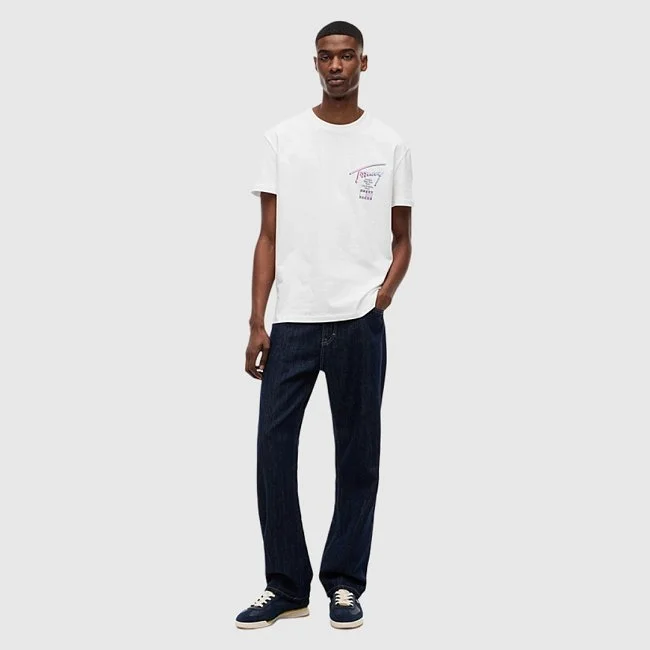 Camiseta Tommy Hilfiger Blanca Hombre