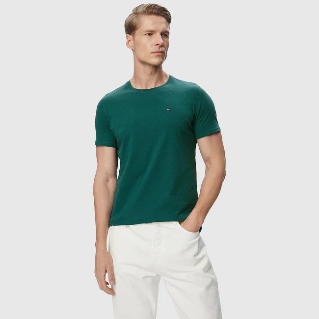 Camiseta Tommy Hilfiger Verde Hombre