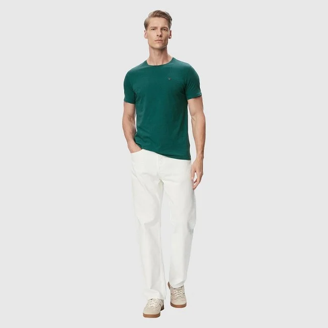 Camiseta Tommy Hilfiger Verde Hombre