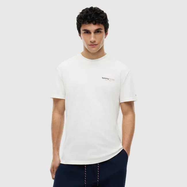 Camiseta Tommy Hilfiger Blanca Hombre